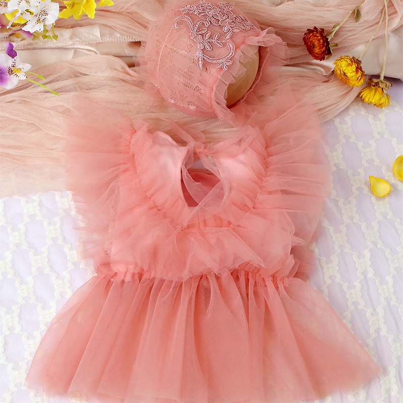 Ylsteed Newborn Girl Mesh Romp - Newborn Baby Girl Romper Floral recension och pris
