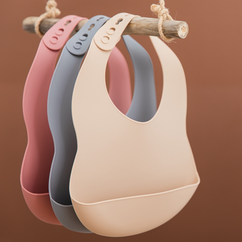 0-3 Years Baby Bib BPA Free Si - Waterproof Baby Bibs Silicone recension och pris