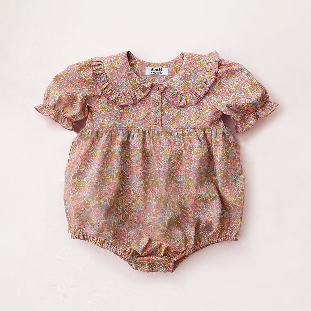 Summer Newborn Infant One-Piec - Newborn Baby Girl Romper Floral recension och pris