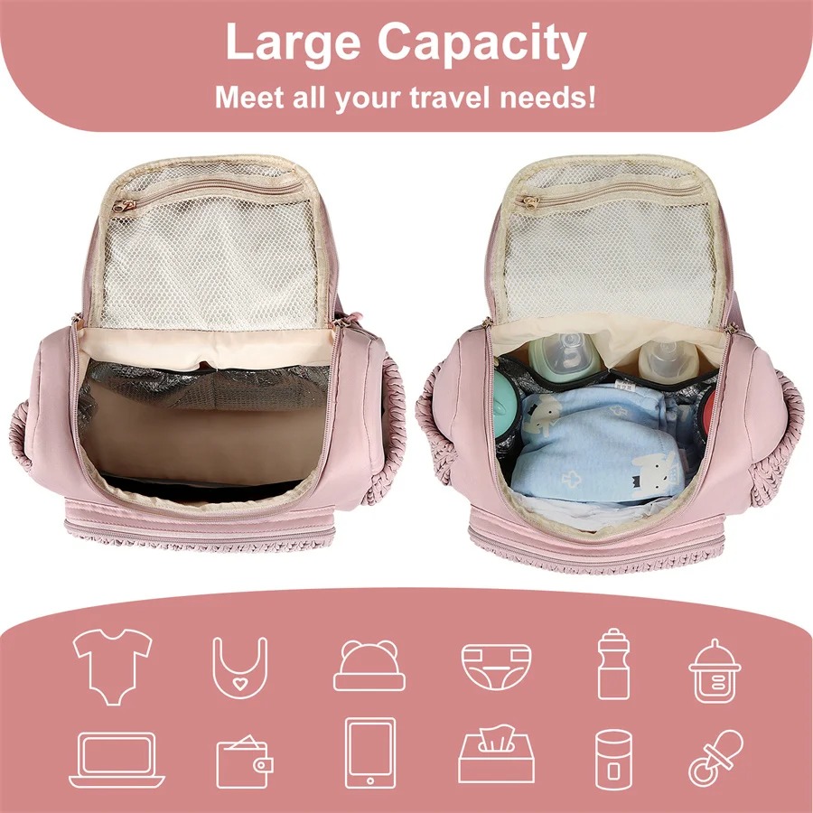 Large Capacity Maternity Diape - Diapering recension och pris