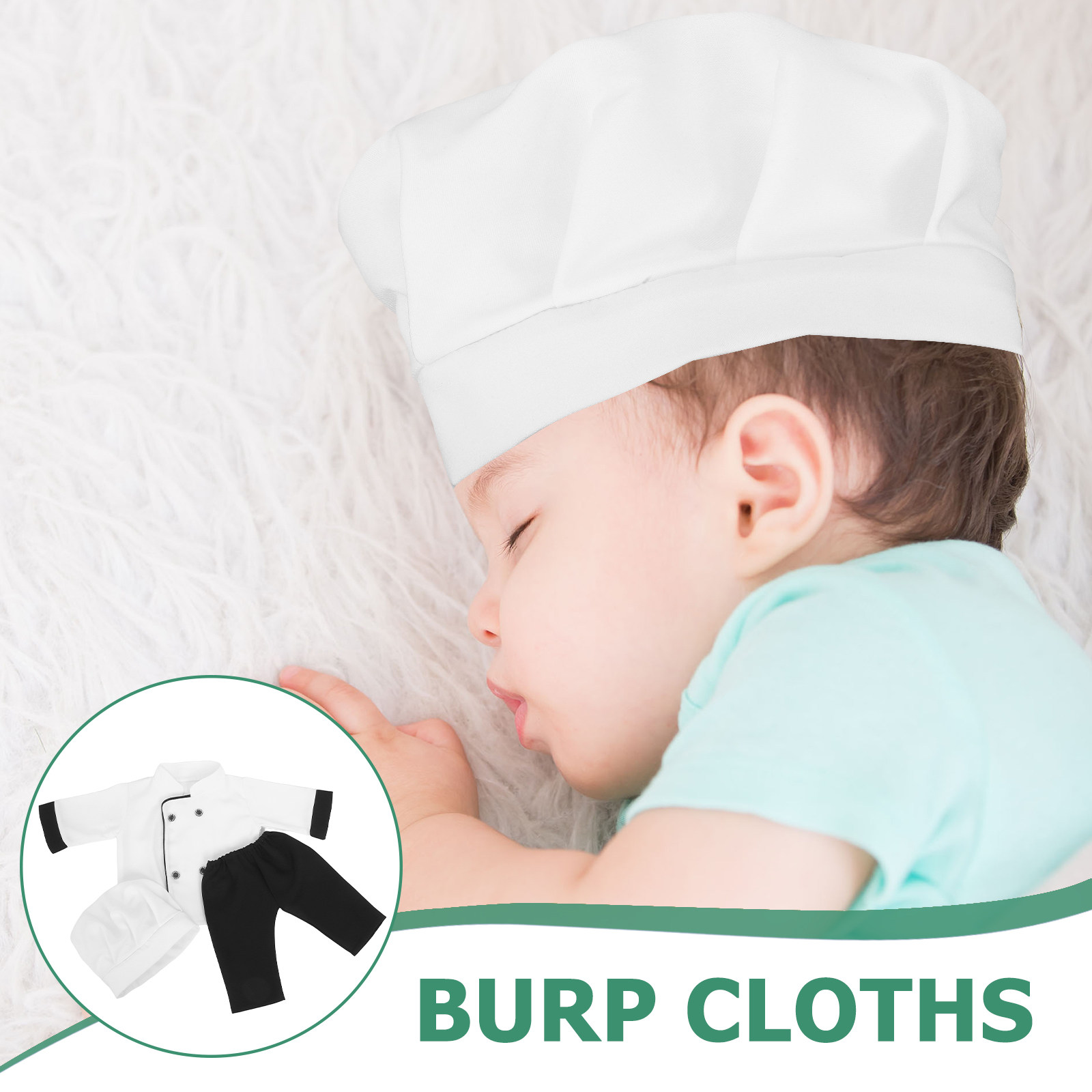 1Set Infant Chef Costume for B - Infant Photography Props Outfit recension och pris