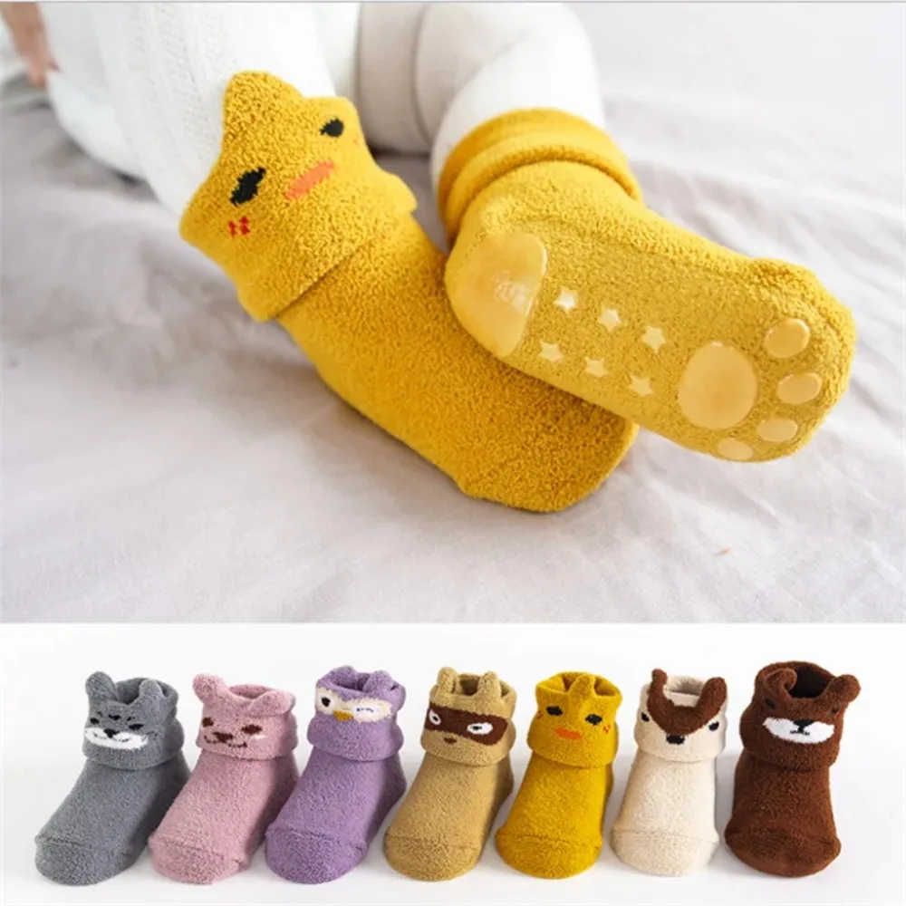 1PCS Gray Silicone Non-Slip Ba - Unisex Baby Socks Non Slip recension och pris