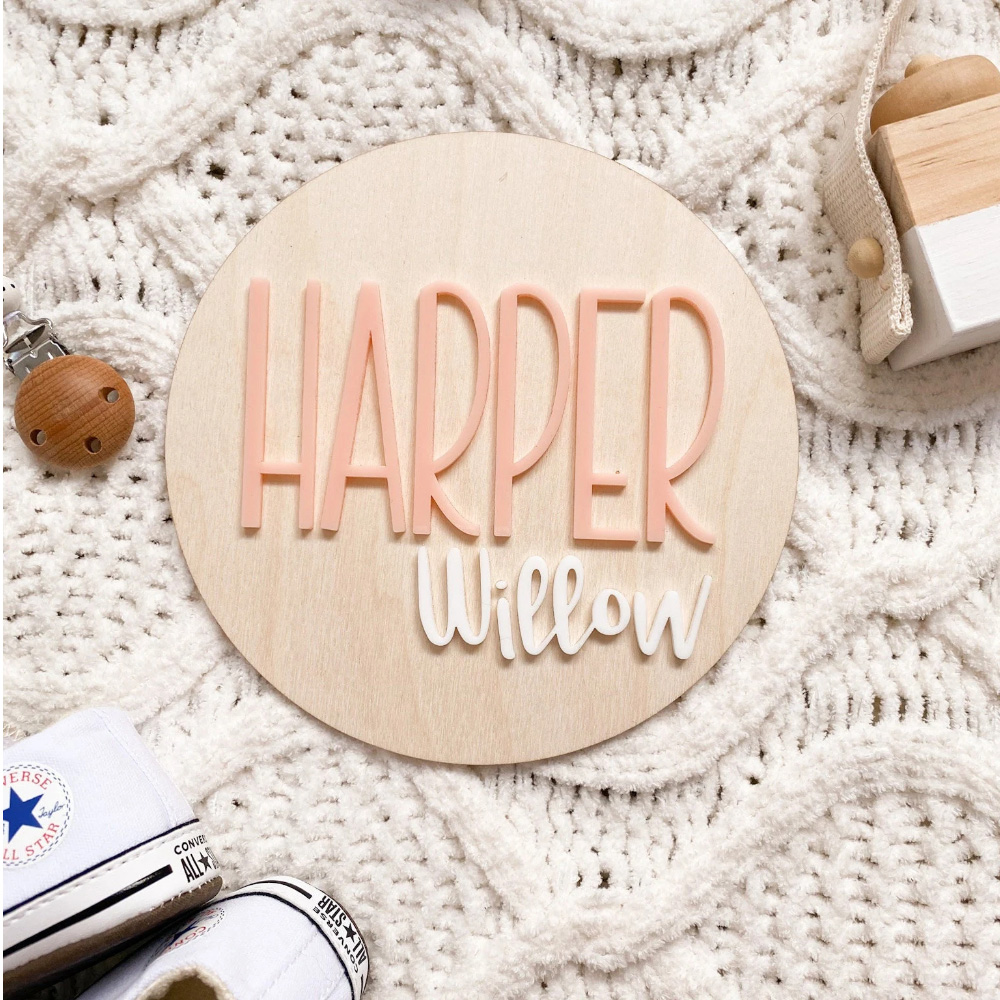 Personalised Birth Announcemen - Nursery recension och pris
