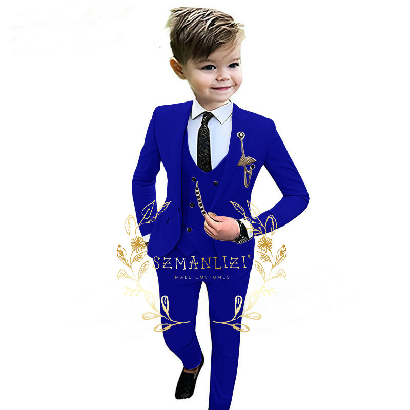 Kids Boys Beige Blazer Vest Pa - Baby Boy Suit Set Baptism recension och pris