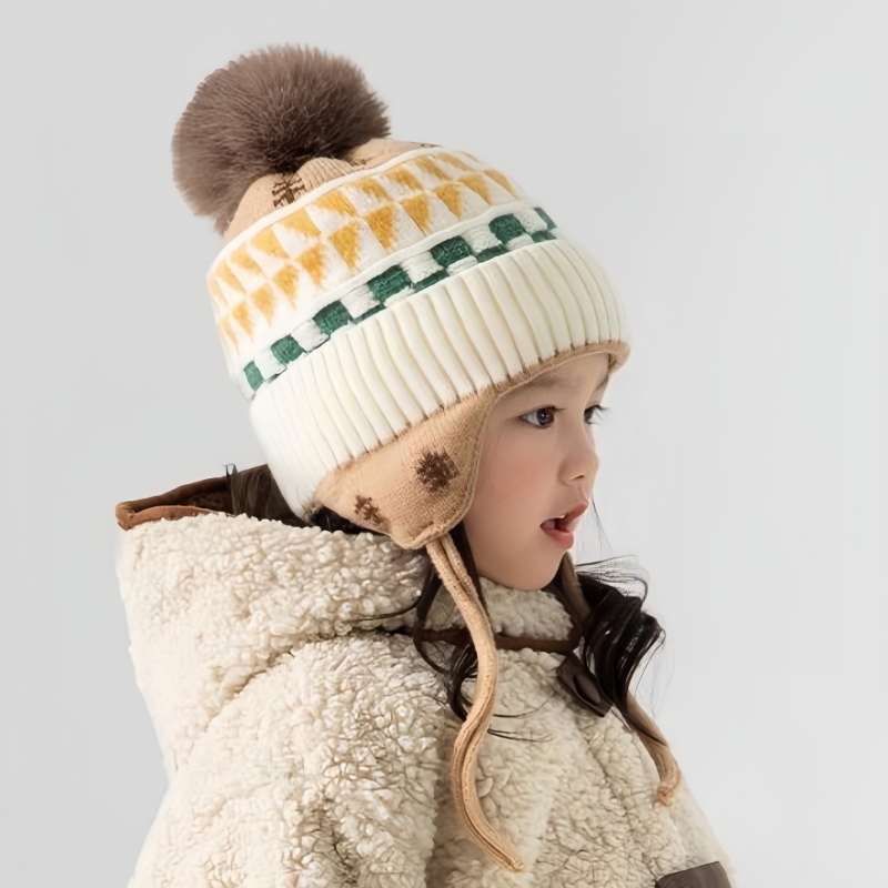 Ear Protection Baby Beanie Cap - Infant Beanie Hat With Ears recension och pris