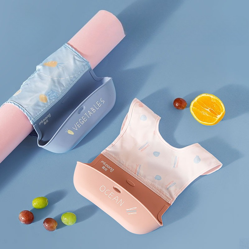Children's Waterproof Bib Baby - Waterproof Baby Bibs Silicone recension och pris