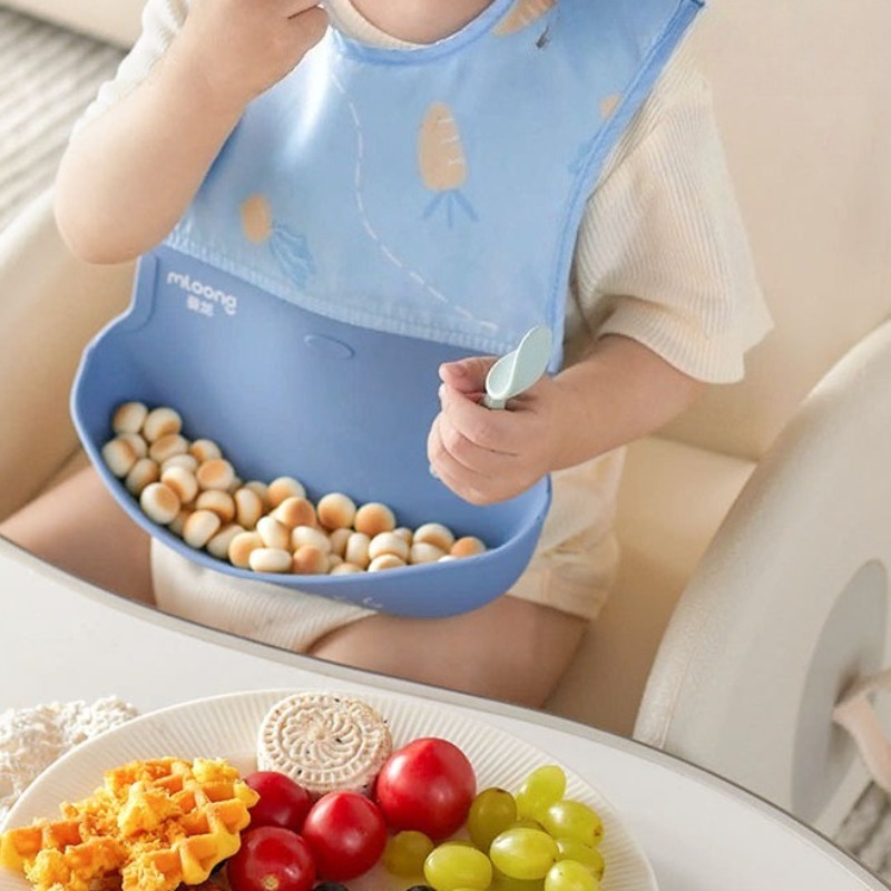 Children's Waterproof Bib Baby - Waterproof Baby Bibs Silicone recension och pris