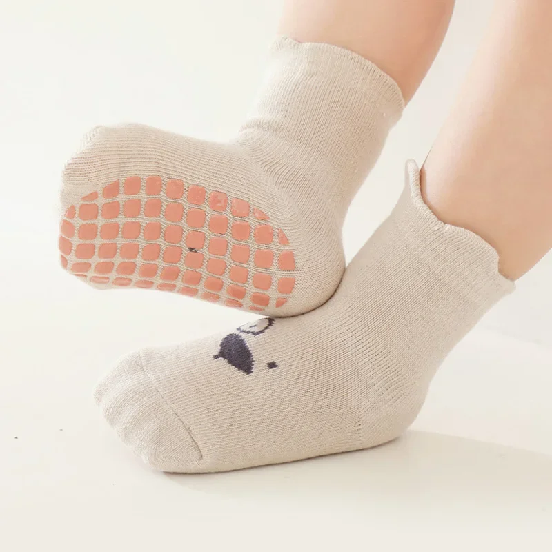 3/5 Pairs Baby Adorable Animal - Unisex Baby Socks Non Slip recension och pris