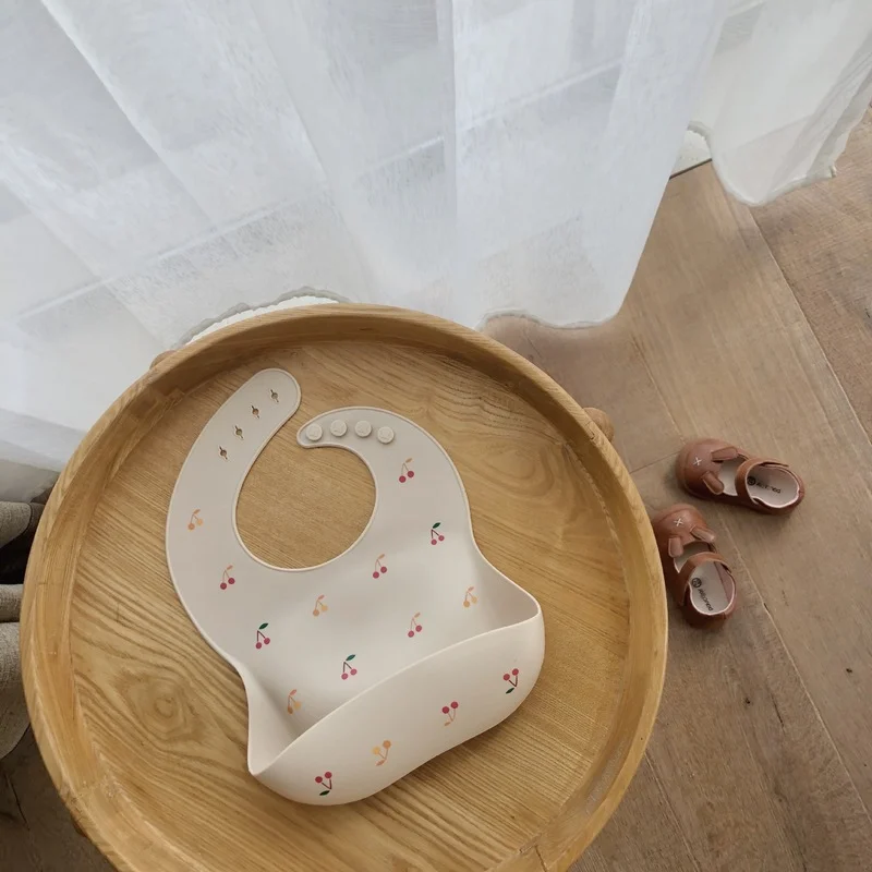 Baby Bibs Ins Style Print Wate - Waterproof Baby Bibs Silicone recension och pris