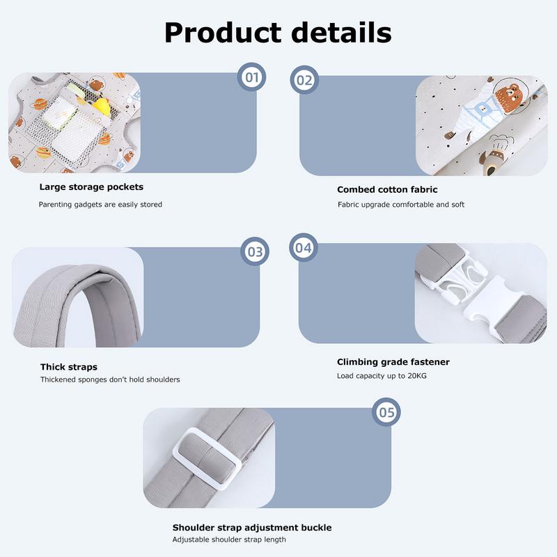 Portable Baby Carrier Bag Ergo - Ergonomic Baby Carrier Newborn To Toddler recension och pris