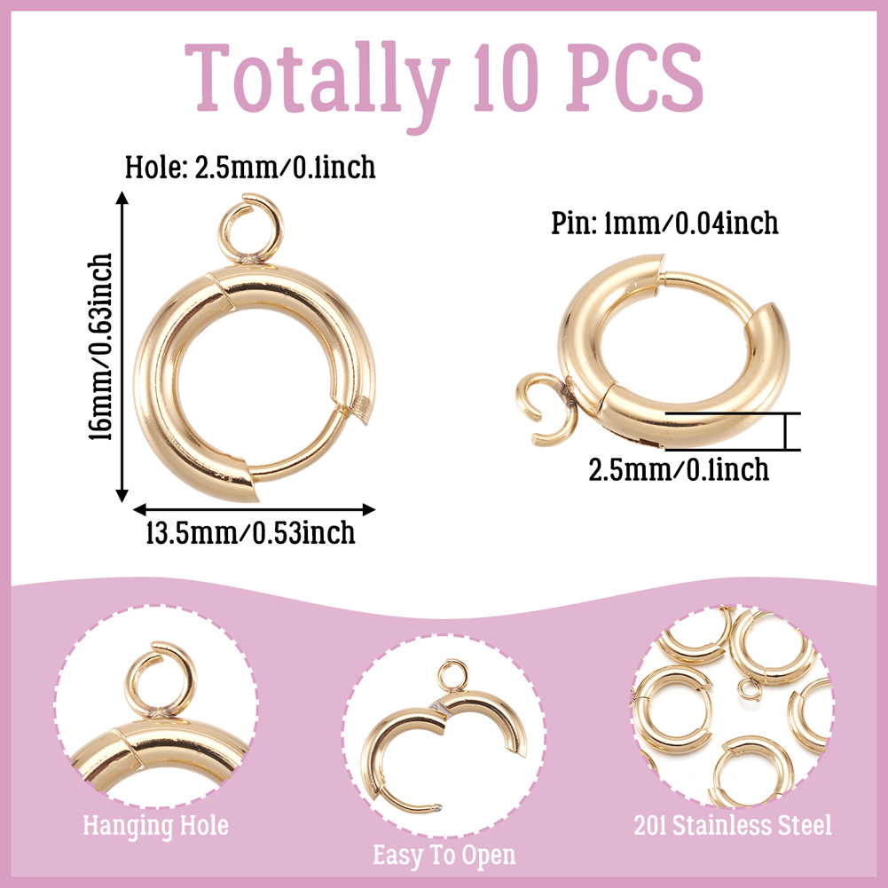 10pcs 201 Stainless Steel Hugg - Diapering recension och pris