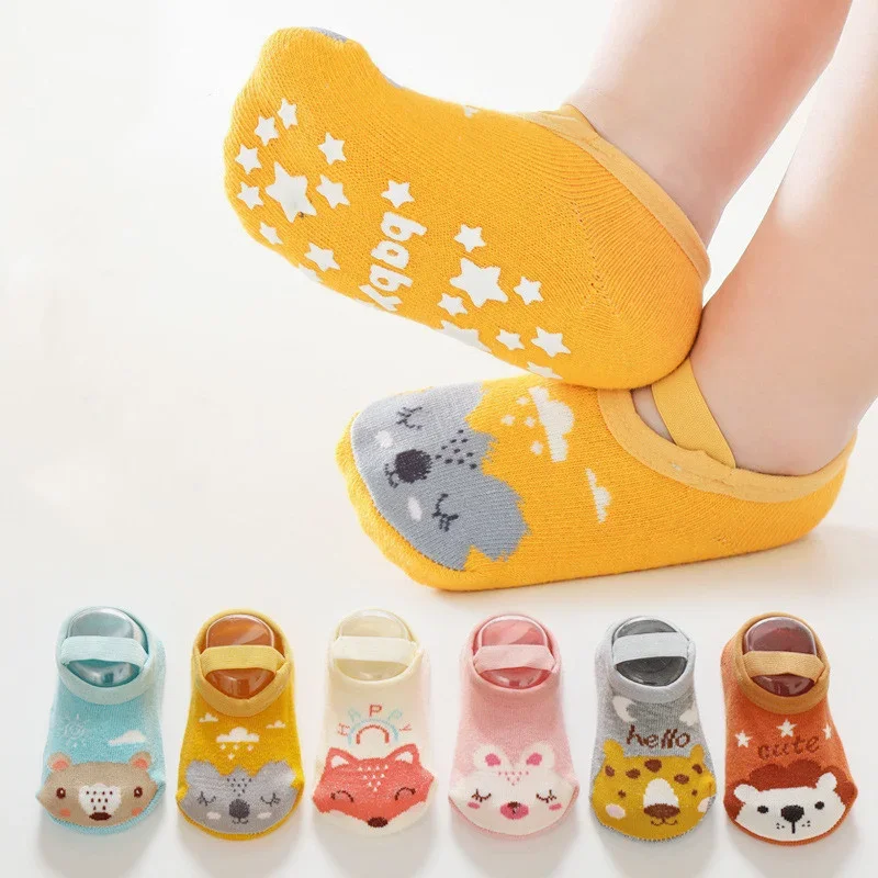 0-3Years Newborn Baby Girls Bo - Unisex Baby Socks Non Slip recension och pris