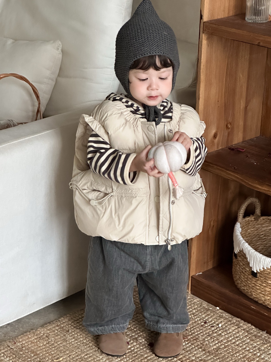 Infant Girl Warm Cardigan Boys - Toddler Boy Winter Fleece Jacket recension och pris