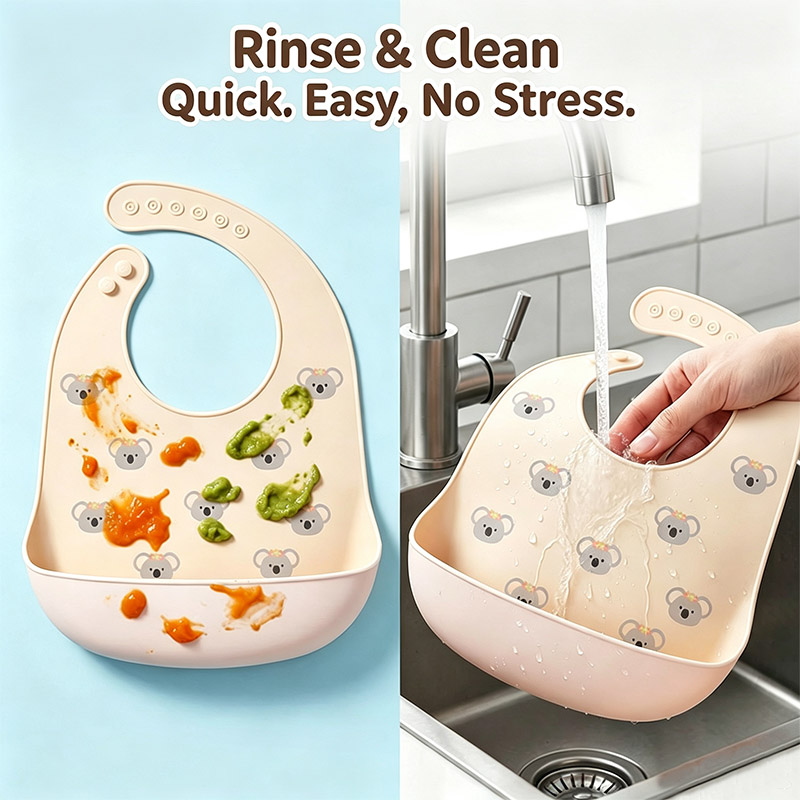 Silicone Baby Feeding Bib Wate - Waterproof Baby Bibs Silicone recension och pris