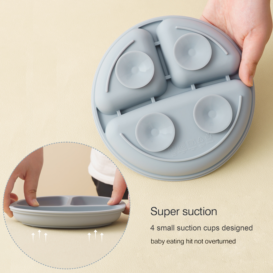 5Pcs Baby Silicone Feeding Set - Waterproof Baby Bibs Silicone recension och pris