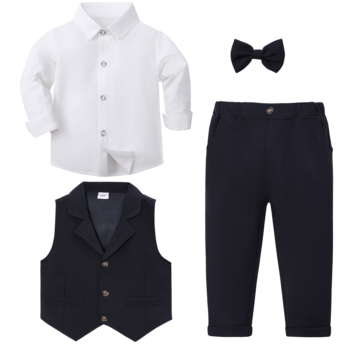 Toddler Suit Baby Boys Easter  - Baby Boy Suit Set Baptism recension och pris