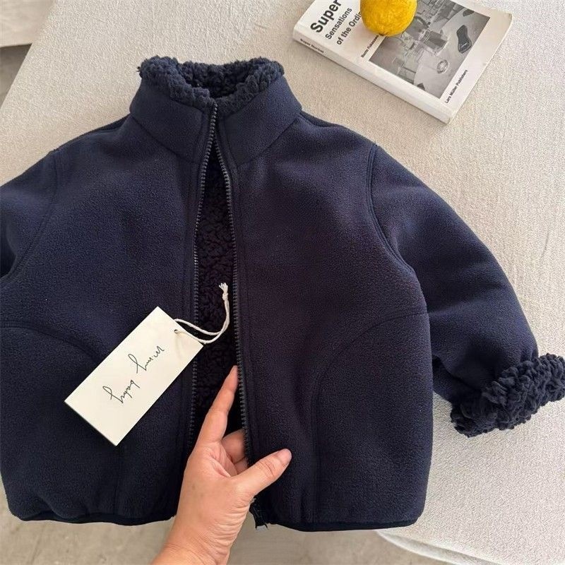 Fashion Baby Girl Boy Faux Fur - Toddler Boy Winter Fleece Jacket recension och pris