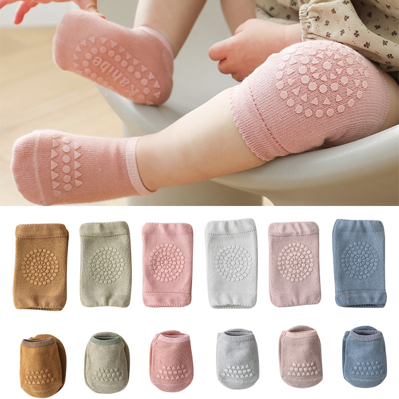 Safety Baby Knee Pads Socks Se - Unisex Baby Socks Non Slip recension och pris