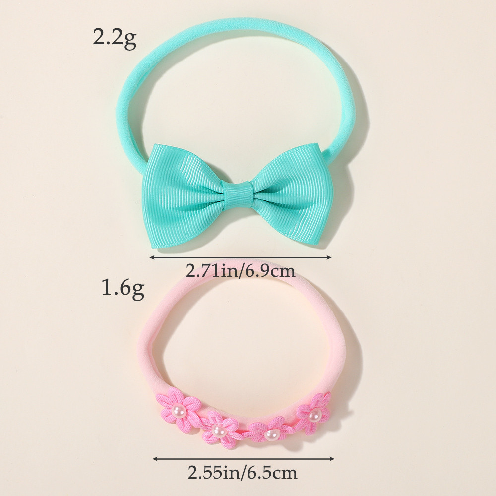 15Pcs Ribbon Bowknot Elastic H - Baby Gear recension och pris