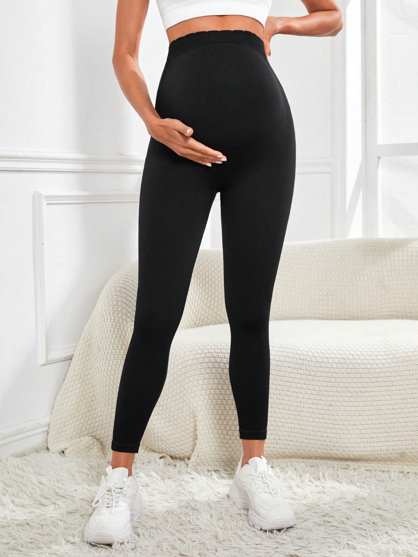 High Waist pregnancy Leggings  - Maternity Wear recension och pris