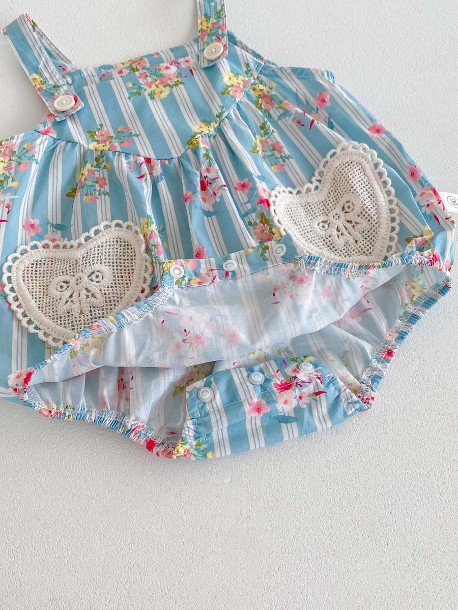 2PCS Newborn Clothes Baby Girl - Newborn Baby Girl Romper Floral recension och pris