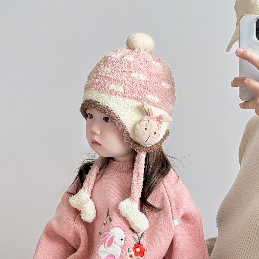 Lovely Windproof Baby Ear Prot - Infant Beanie Hat With Ears recension och pris