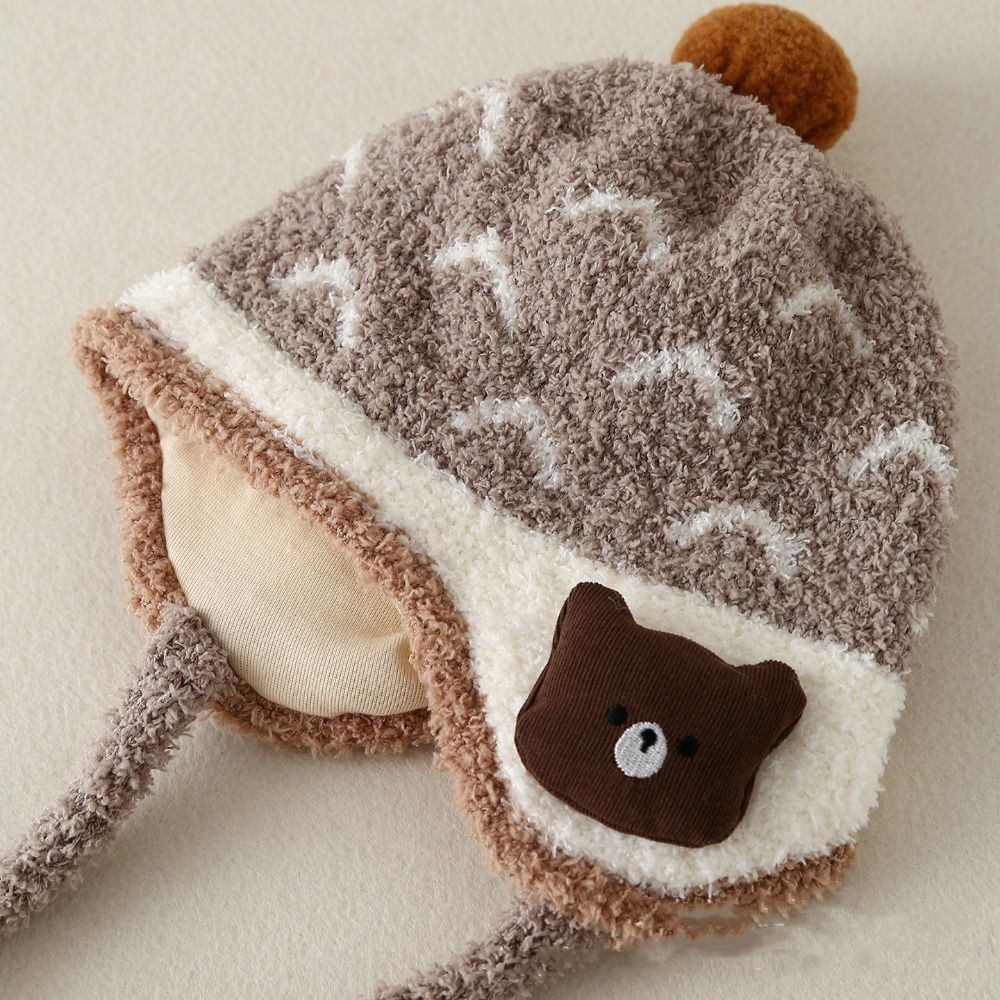 Lovely Windproof Baby Ear Prot - Infant Beanie Hat With Ears recension och pris