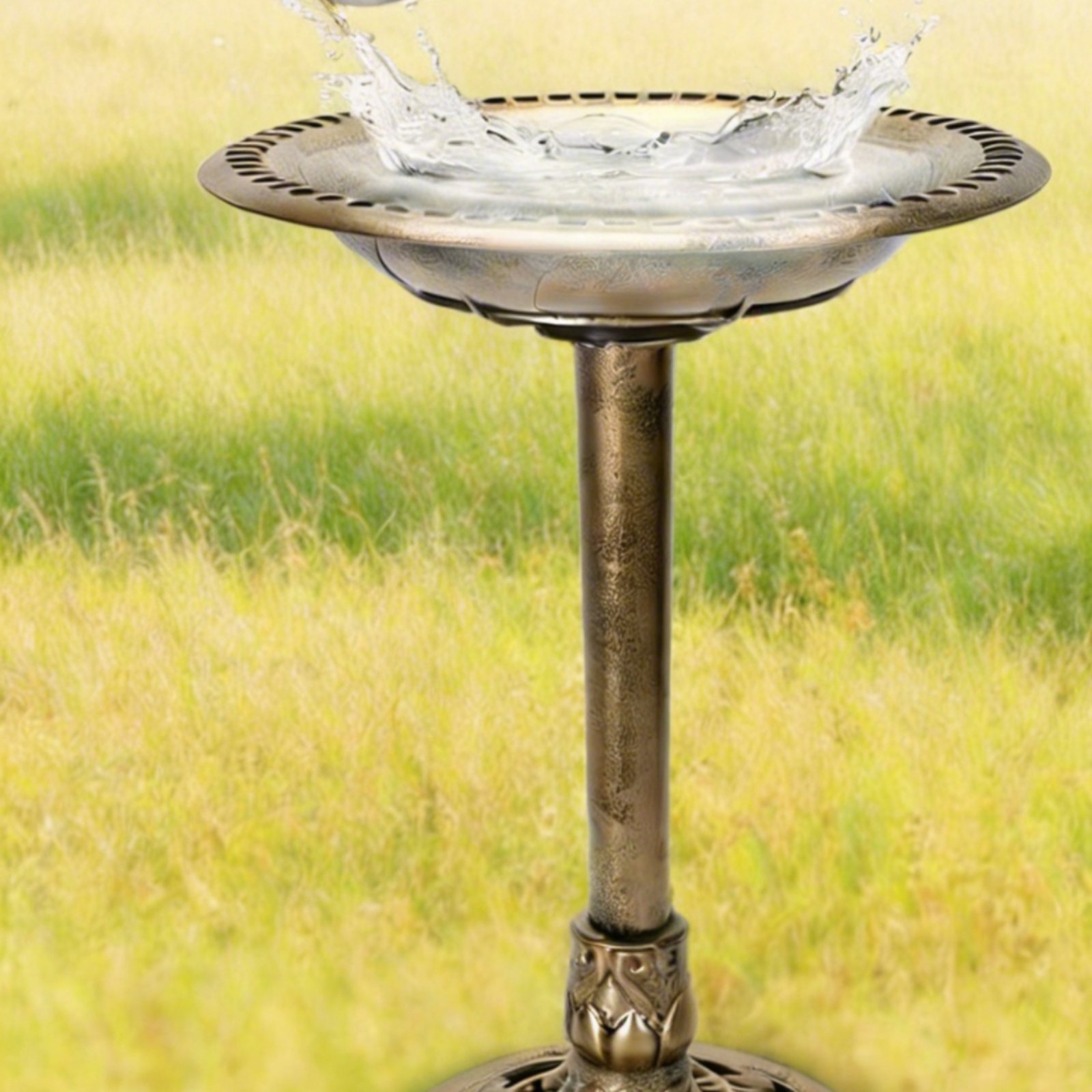 Bird Bath Bowl with Ground Sta - Feeding recension och pris