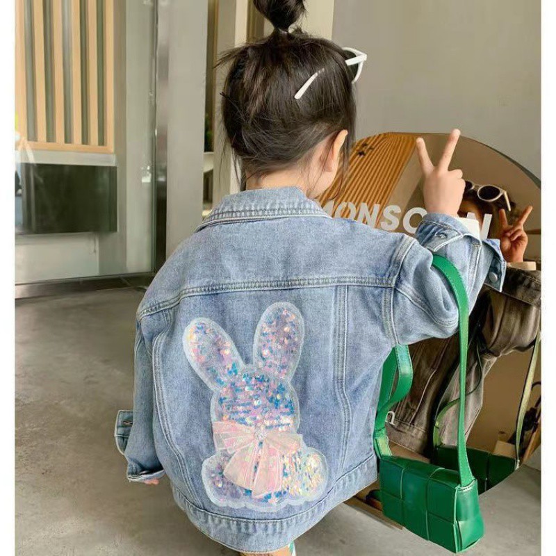 Baby Girls Denim Coat Children - Baby Clothes recension och pris