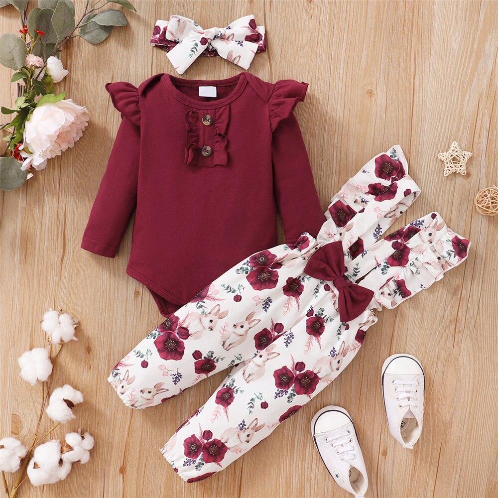 0-24 Months Newborn Baby Girl  - Newborn Baby Girl Romper Floral recension och pris