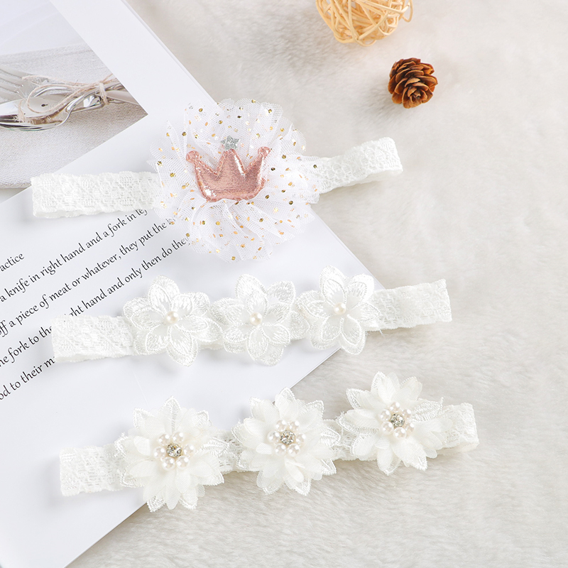 Baby Headband Flower Bows Crow - Baby Gear recension och pris