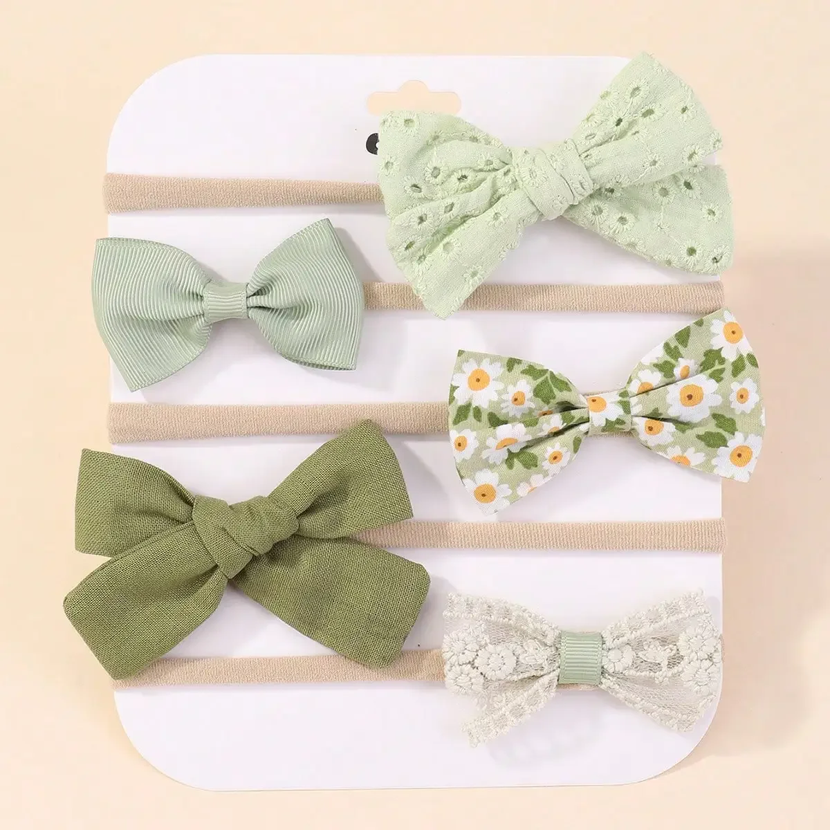 5Pcs/Set Baby Elastic Headband - Baby Gear recension och pris