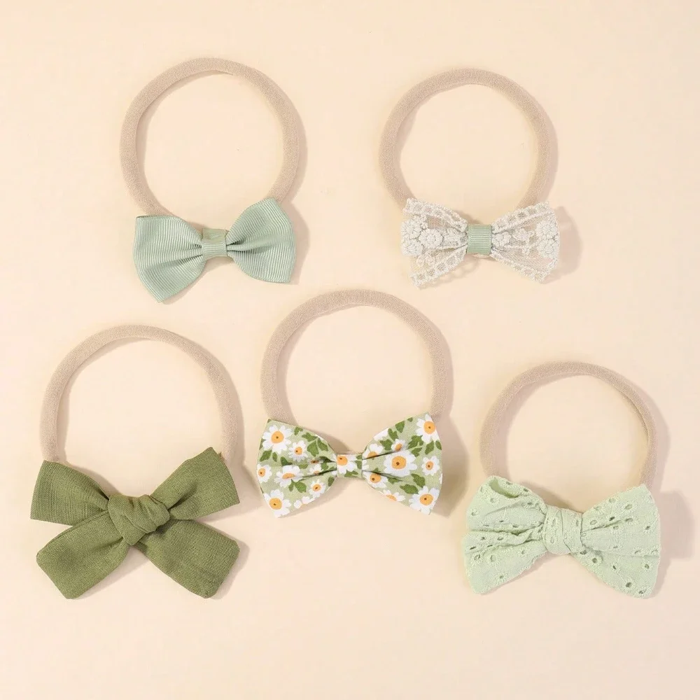 5Pcs/Set Baby Elastic Headband - Baby Gear recension och pris