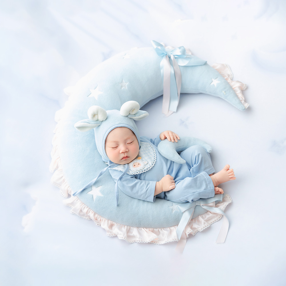 Blue Sheep Newborn Photography - Infant Photography Props Outfit recension och pris