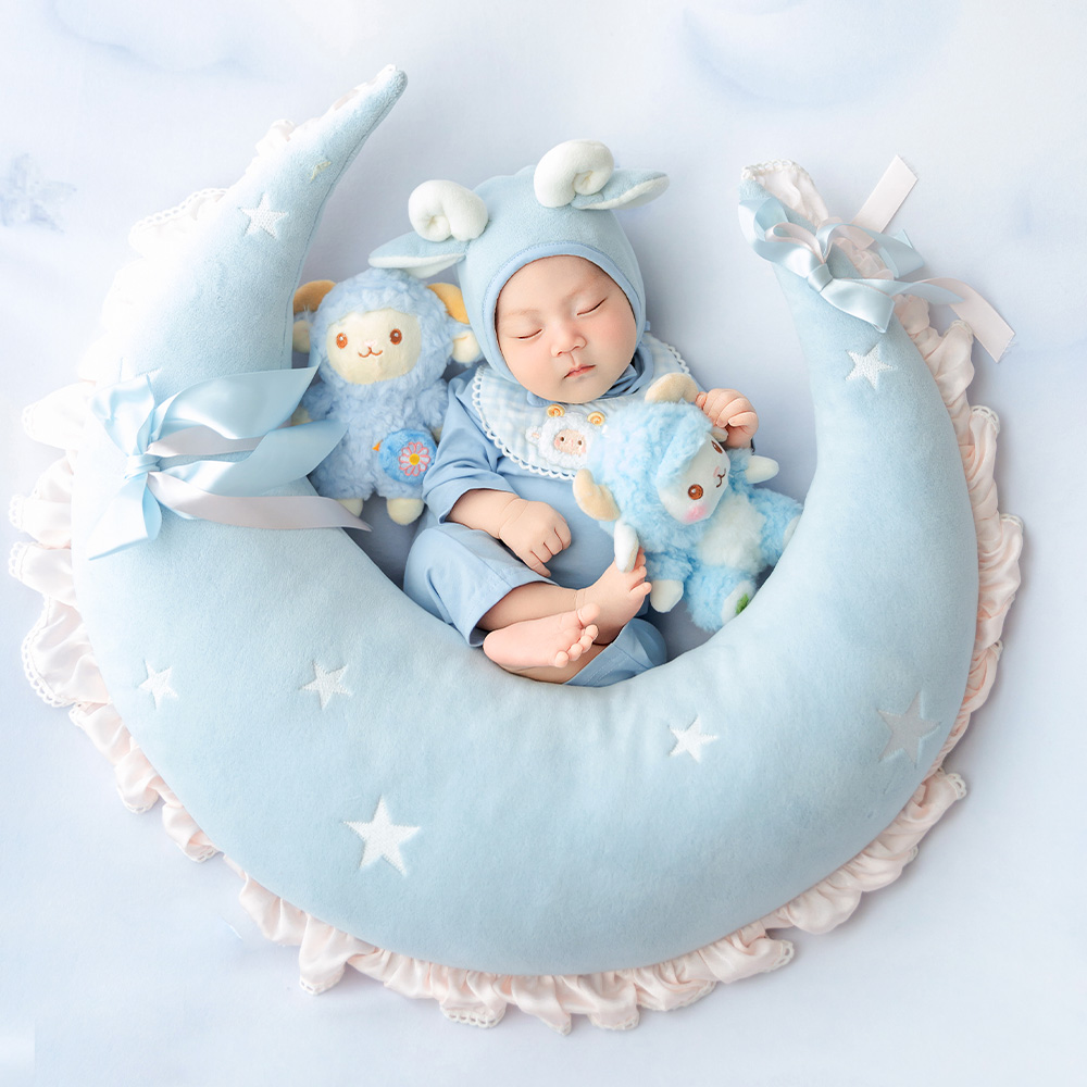 Blue Sheep Newborn Photography - Infant Photography Props Outfit recension och pris