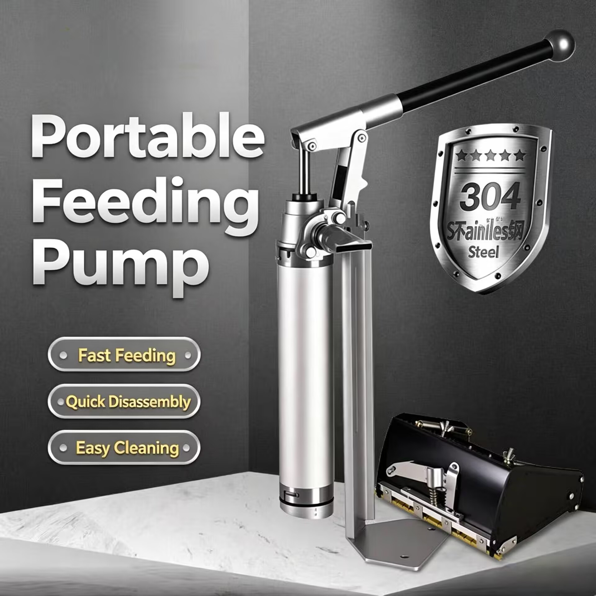 Stainless Steel Manual Feeding - Feeding recension och pris