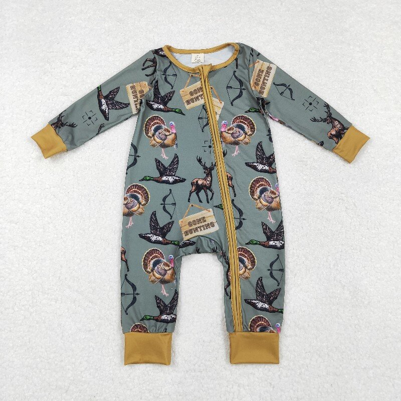 8.21y Bamboo Baby Boys Romper  - Cotton Baby Onesies Zipper recension och pris