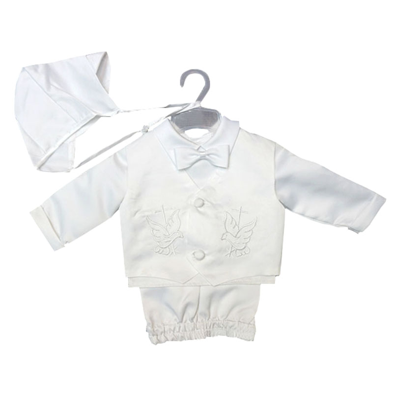 Baptism Clothes Babies Boys Wh - Baby Boy Suit Set Baptism recension och pris
