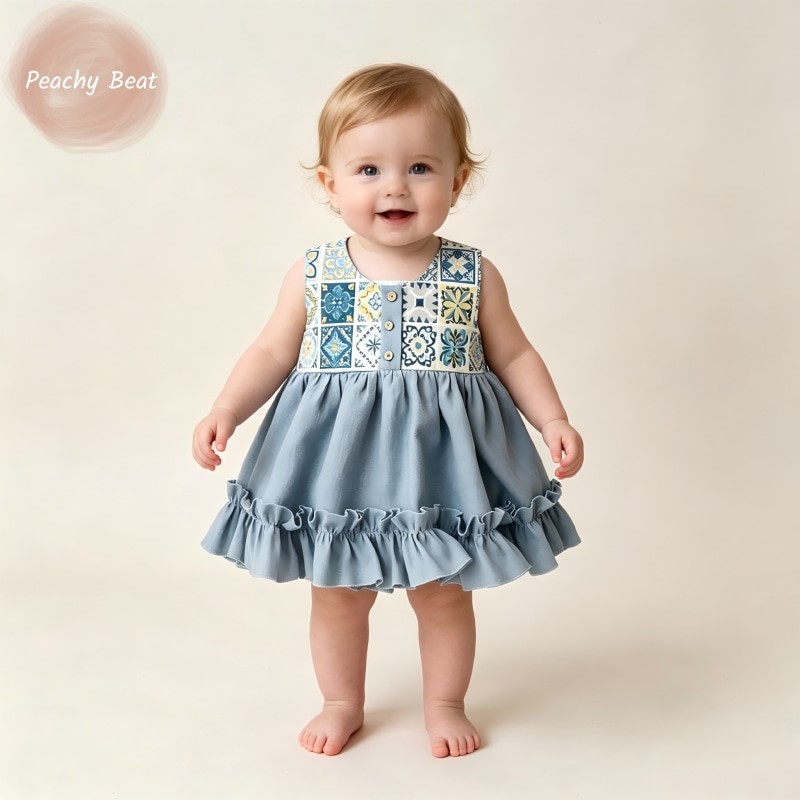 Fashion Newborn Baby Girl Boy  - Baby Summer Linen Sleeveless Jumpsuit recension och pris