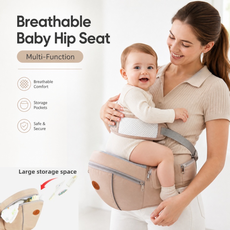Ergonomic Breathable Baby Hip  - Ergonomic Baby Carrier Newborn To Toddler recension och pris