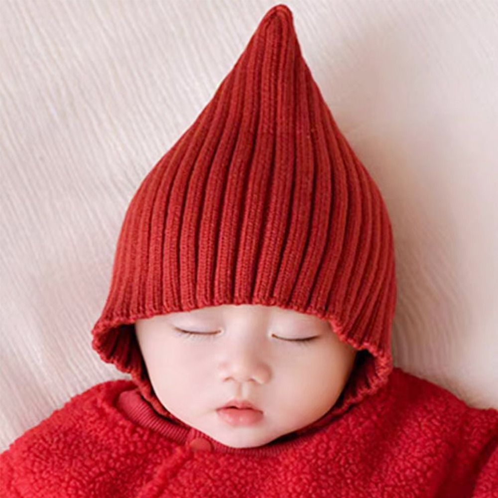 Cute Solid Color Baby Hat Wint - Infant Beanie Hat With Ears recension och pris