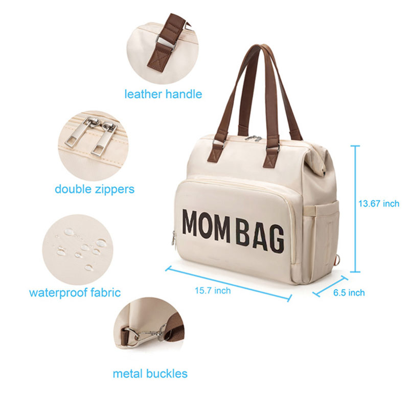 Large Capacity Diaper Bag Momm - Diapering recension och pris
