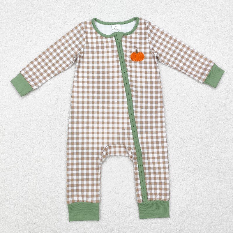 8.19y Boys Thanksgiving baby r - Cotton Baby Onesies Zipper recension och pris