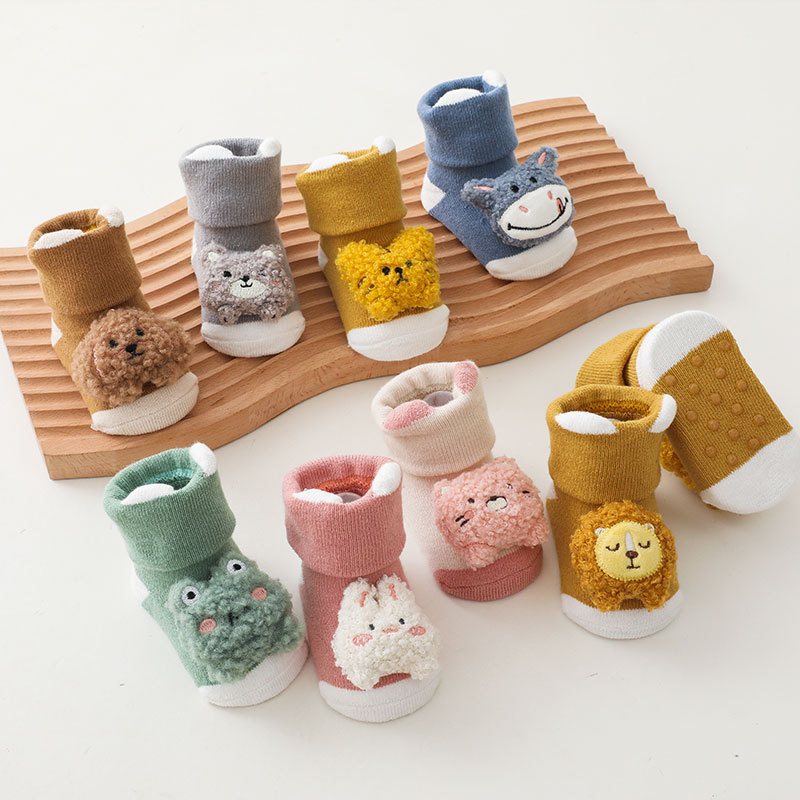 Newborn Baby Girl Boy Cute Car - Unisex Baby Socks Non Slip recension och pris