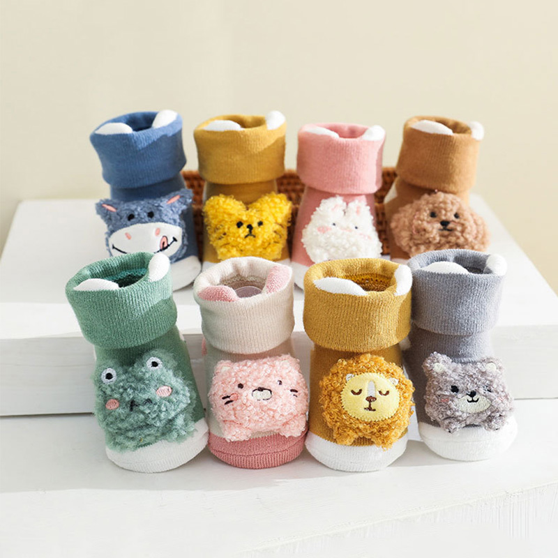 Newborn Baby Girl Boy Cute Car - Unisex Baby Socks Non Slip recension och pris