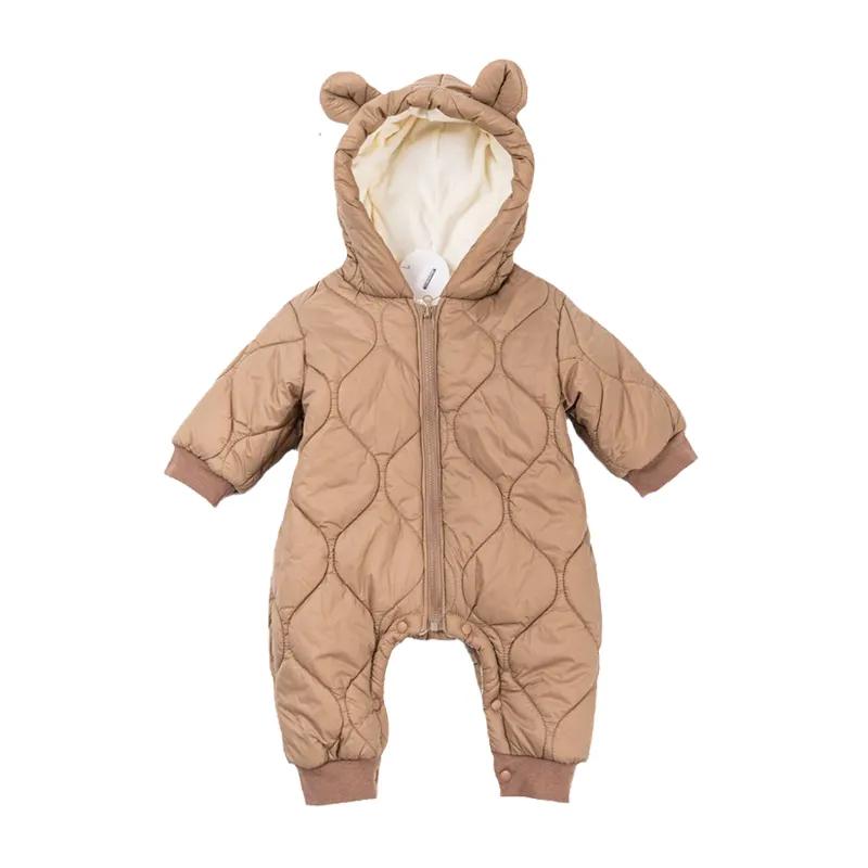 Newborn Baby Romper Winter Thi - Cotton Baby Onesies Zipper recension och pris
