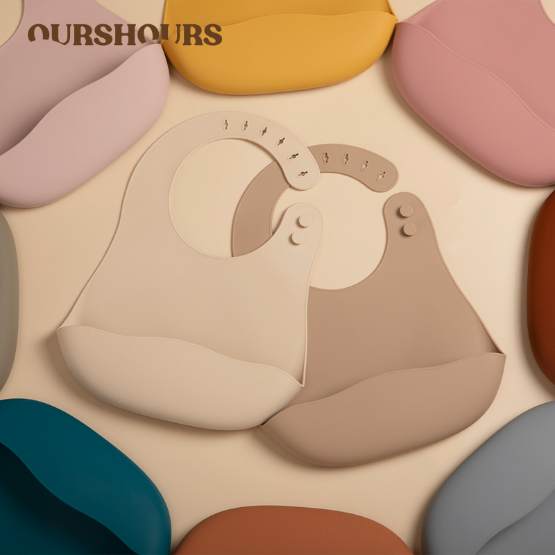 Silicone Baby Bibs BPA Free So - Waterproof Baby Bibs Silicone recension och pris