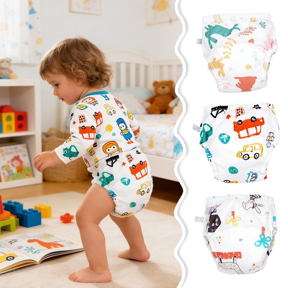 Comfortable Cotton Baby Traini - Toddler Training Pants Leak Proof recension och pris