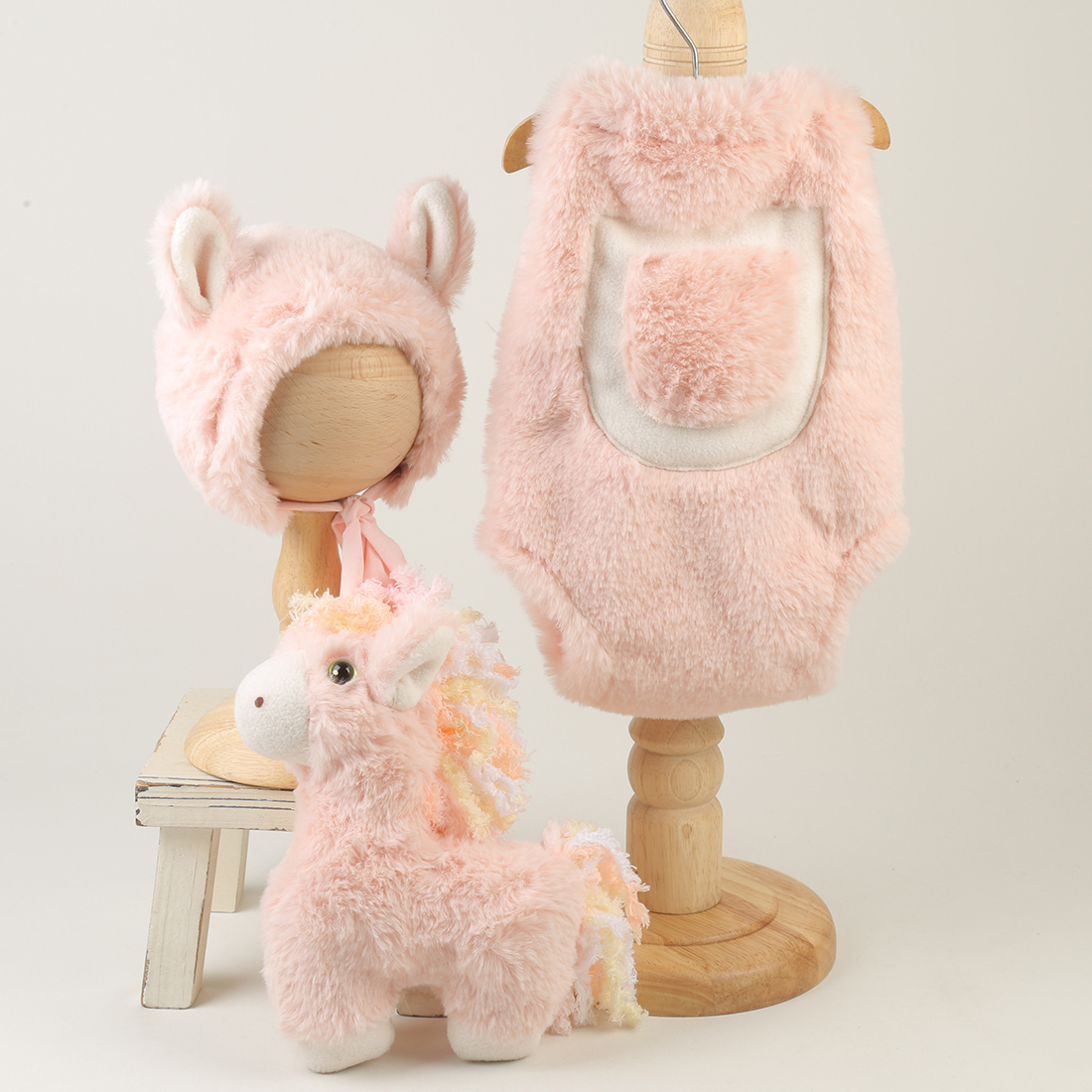 Pink Knit Lace Newborn Photogr - Infant Photography Props Outfit recension och pris