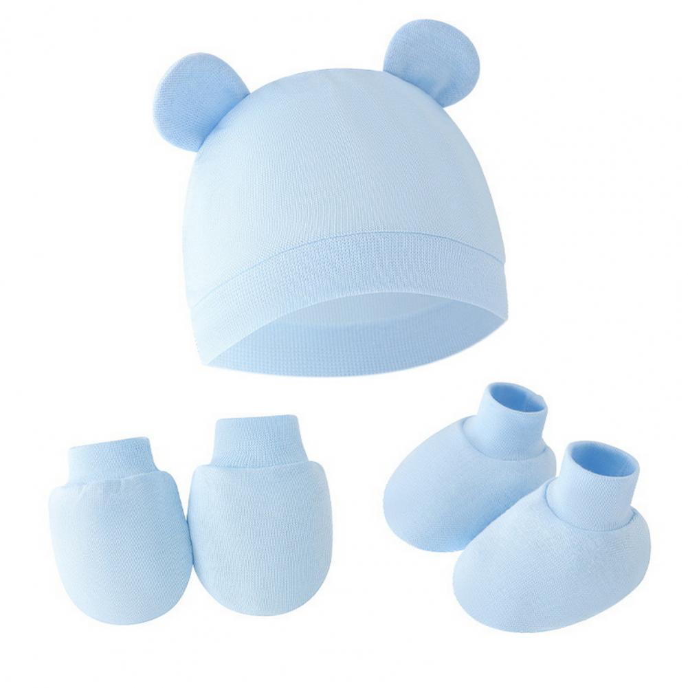 Newborn Foot Protectors Newbor - Infant Beanie Hat With Ears recension och pris